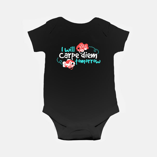 Koi Carpe Diem-Baby-Basic-Onesie-NemiMakeit