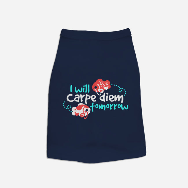 Koi Carpe Diem-Cat-Basic-Pet Tank-NemiMakeit