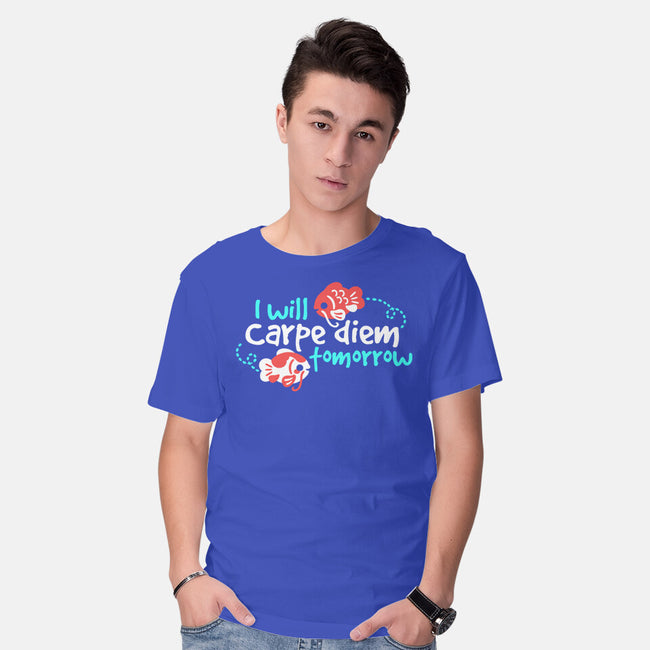 Koi Carpe Diem-Mens-Basic-Tee-NemiMakeit