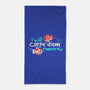 Koi Carpe Diem-None-Beach-Towel-NemiMakeit