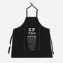 A Team Eye Chart-Unisex-Kitchen-Apron-rocketman_art