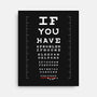 A Team Eye Chart-None-Stretched-Canvas-rocketman_art