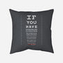 A Team Eye Chart-None-Removable Cover w Insert-Throw Pillow-rocketman_art