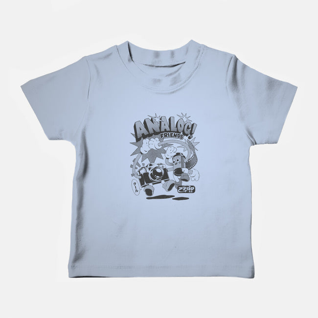 Analog Friends-Baby-Basic-Tee-ilustrata