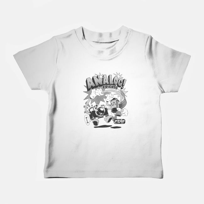 Analog Friends-Baby-Basic-Tee-ilustrata