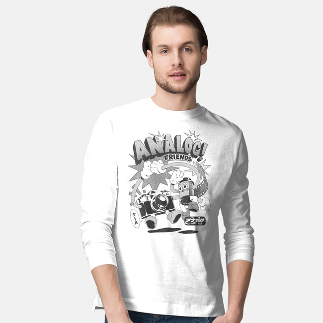 Analog Friends-Mens-Long Sleeved-Tee-ilustrata