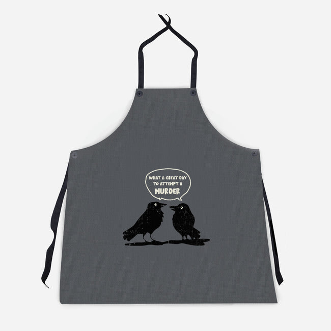 Attempted Murder-Unisex-Kitchen-Apron-turborat14