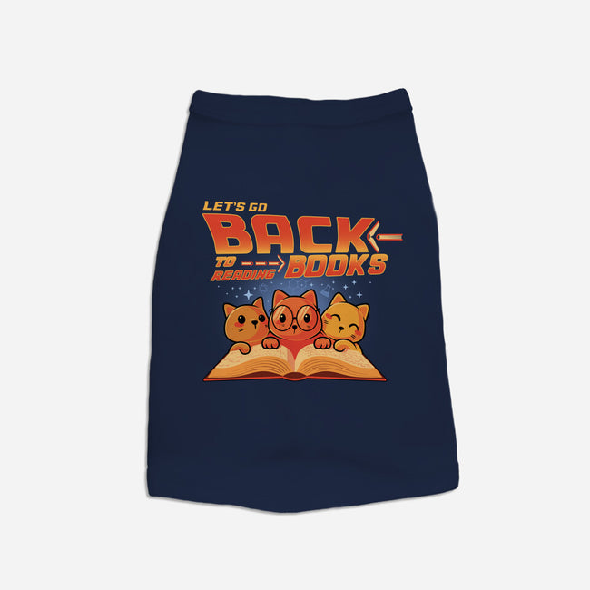 Back To Reading Books-Dog-Basic-Pet Tank-erion_designs