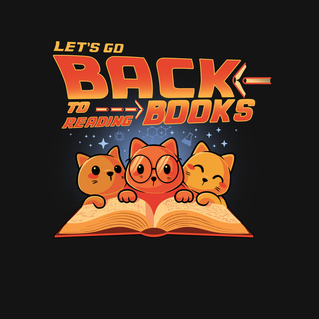 Back To Reading Books-Cat-Basic-Pet Tank-erion_designs