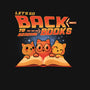 Back To Reading Books-Womens-V-Neck-Tee-erion_designs