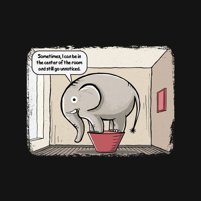 Elephant In The Room-None-Polyester-Shower Curtain-erion_designs