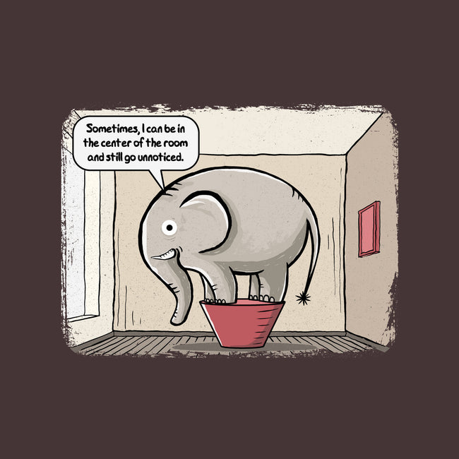 Elephant In The Room-None-Polyester-Shower Curtain-erion_designs