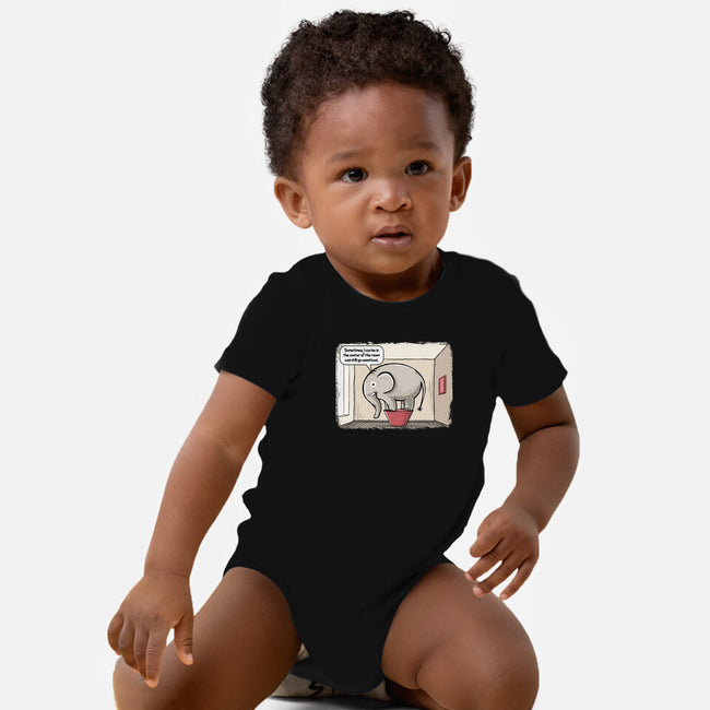 Elephant In The Room-Baby-Basic-Onesie-erion_designs