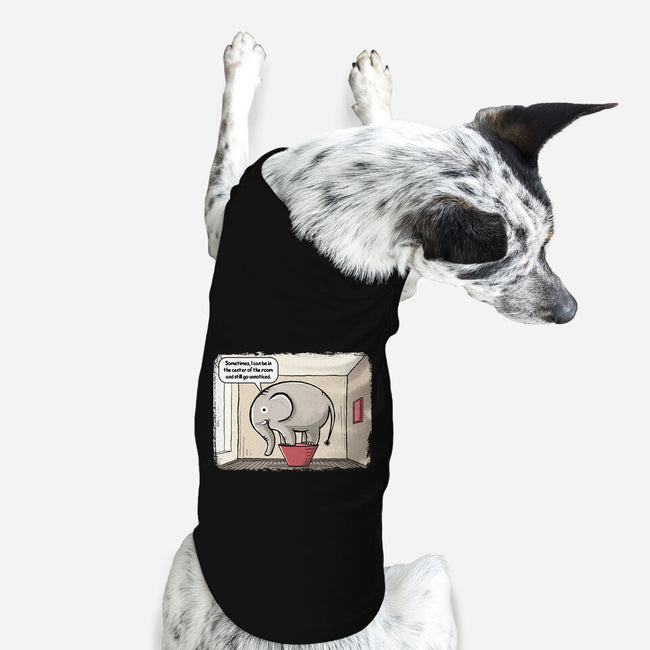 Elephant In The Room-Dog-Basic-Pet Tank-erion_designs