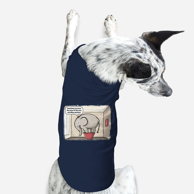 Elephant In The Room-Dog-Basic-Pet Tank-erion_designs