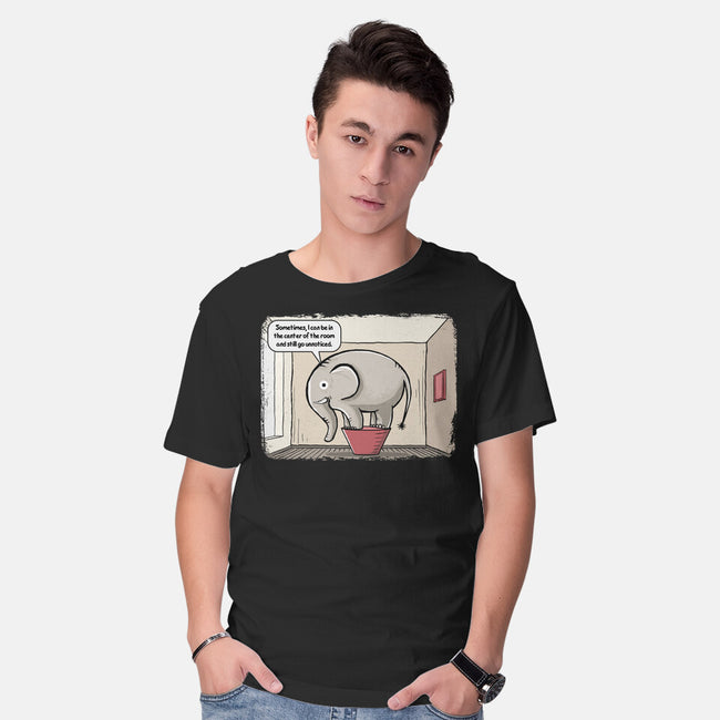 Elephant In The Room-Mens-Basic-Tee-erion_designs