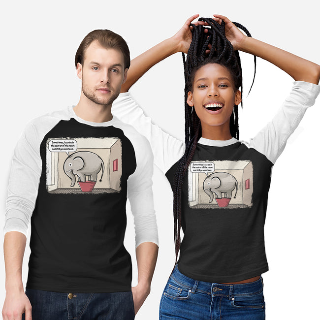 Elephant In The Room-Unisex-Baseball-Tee-erion_designs