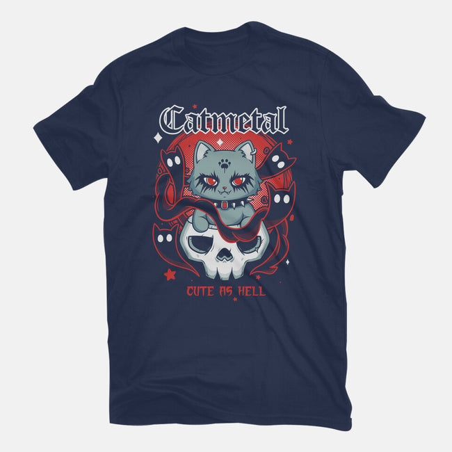 Catmetal-Mens-Premium-Tee-Yuri Santos Art