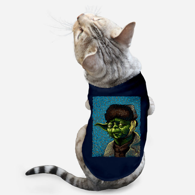 Artist From A Galaxy Far Far Away-Cat-Basic-Pet Tank-daobiwan