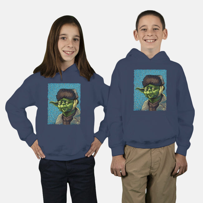 Artist From A Galaxy Far Far Away-Youth-Pullover-Sweatshirt-daobiwan