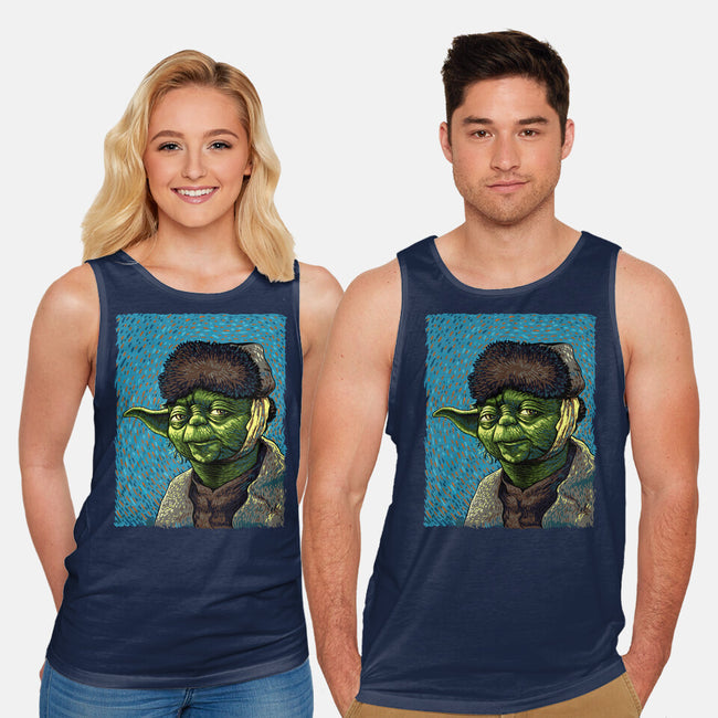 Artist From A Galaxy Far Far Away-Unisex-Basic-Tank-daobiwan