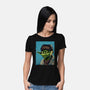 Artist From A Galaxy Far Far Away-Womens-Basic-Tee-daobiwan