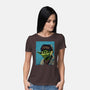 Artist From A Galaxy Far Far Away-Womens-Basic-Tee-daobiwan