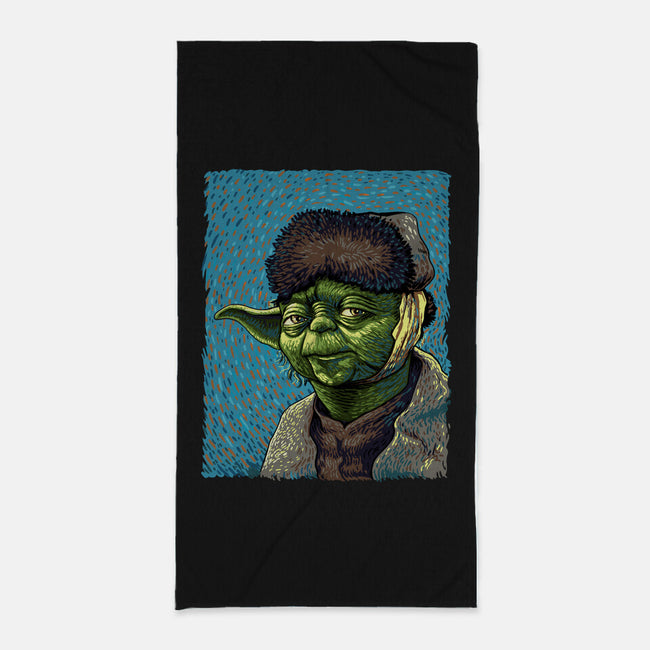 Artist From A Galaxy Far Far Away-None-Beach-Towel-daobiwan