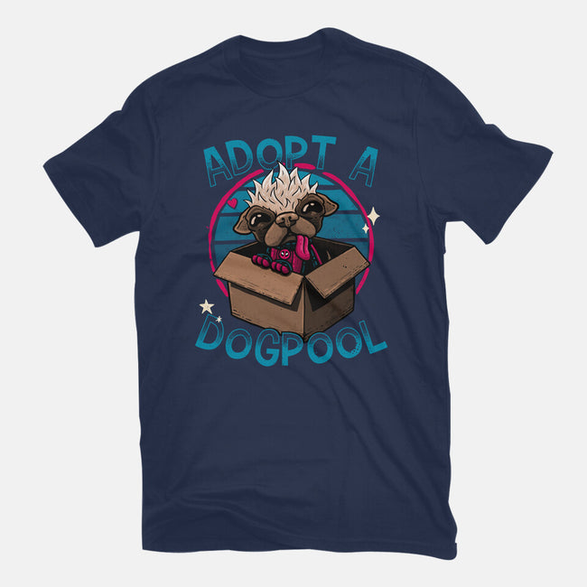 Adopt A Dogpool-Womens-Basic-Tee-teesgeex