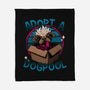 Adopt A Dogpool-None-Fleece-Blanket-teesgeex