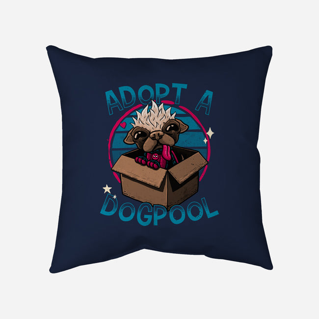 Adopt A Dogpool-None-Removable Cover-Throw Pillow-teesgeex