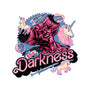 All Hail The Darkness-Womens-Off Shoulder-Sweatshirt-glitchygorilla