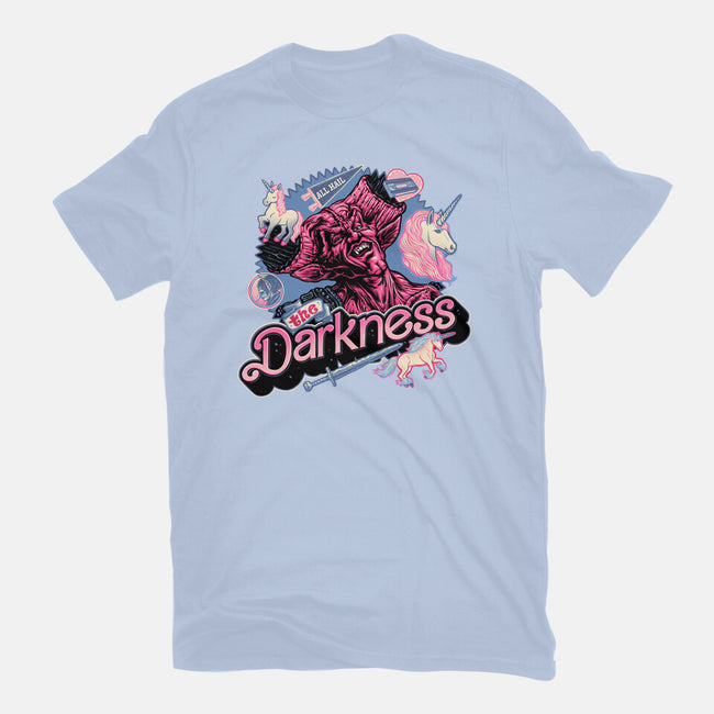 All Hail The Darkness-Unisex-Basic-Tee-glitchygorilla