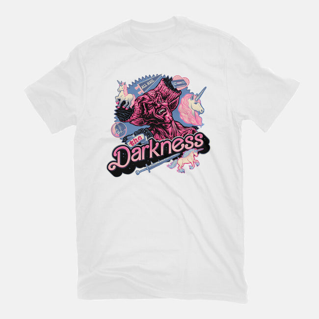 All Hail The Darkness-Unisex-Basic-Tee-glitchygorilla