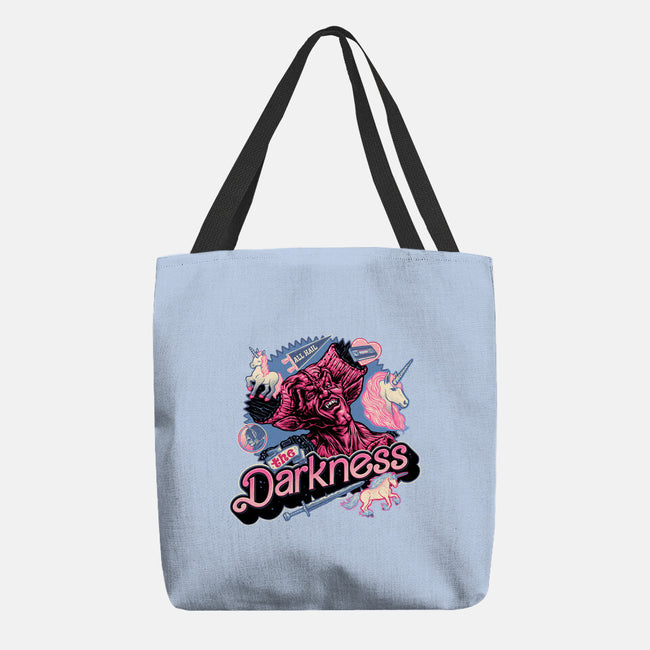 All Hail The Darkness-None-Basic Tote-Bag-glitchygorilla