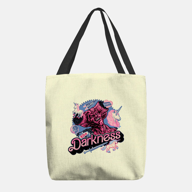 All Hail The Darkness-None-Basic Tote-Bag-glitchygorilla