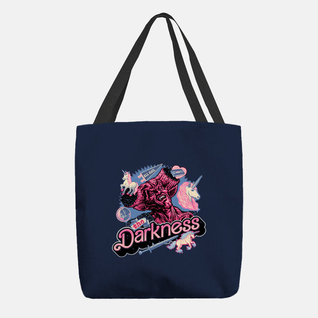 All Hail The Darkness-None-Basic Tote-Bag-glitchygorilla