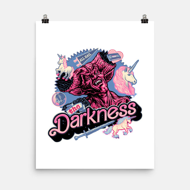 All Hail The Darkness-None-Matte-Poster-glitchygorilla