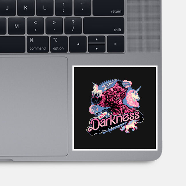 All Hail The Darkness-None-Glossy-Sticker-glitchygorilla