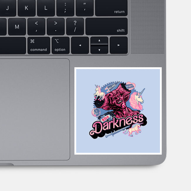 All Hail The Darkness-None-Glossy-Sticker-glitchygorilla