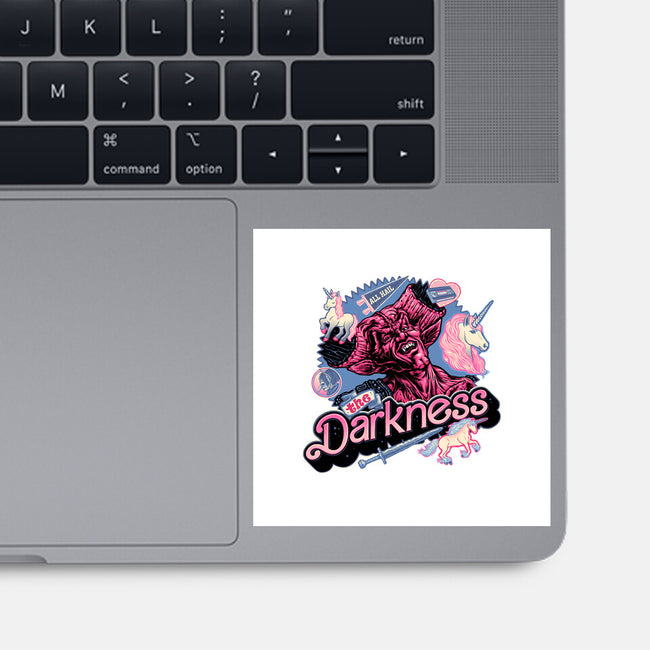 All Hail The Darkness-None-Glossy-Sticker-glitchygorilla