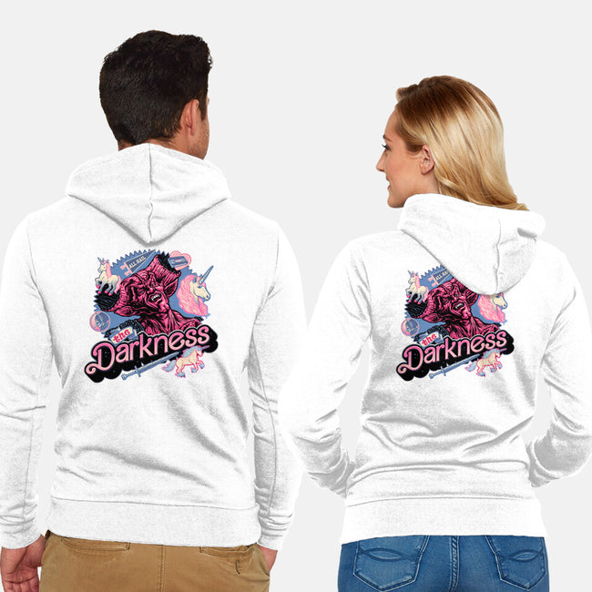 All Hail The Darkness-Unisex-Zip-Up-Sweatshirt-glitchygorilla