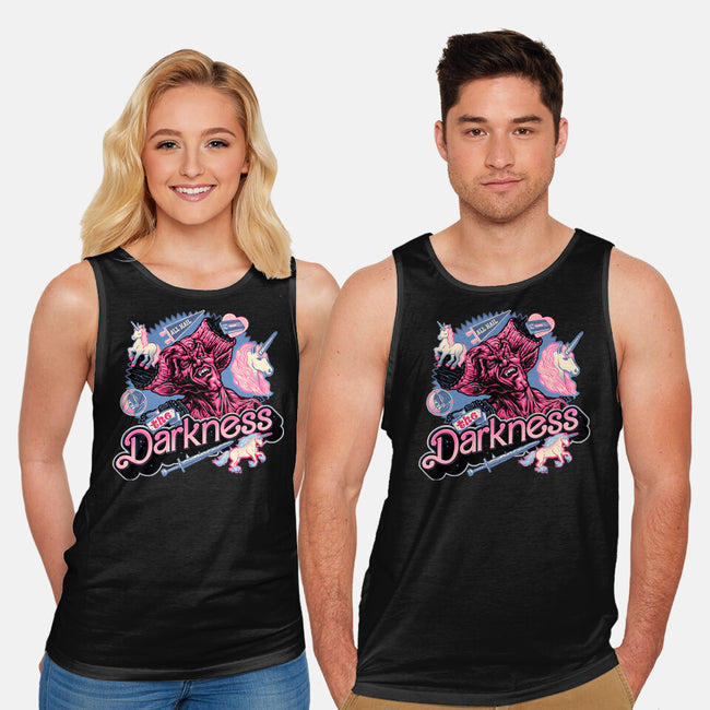 All Hail The Darkness-Unisex-Basic-Tank-glitchygorilla