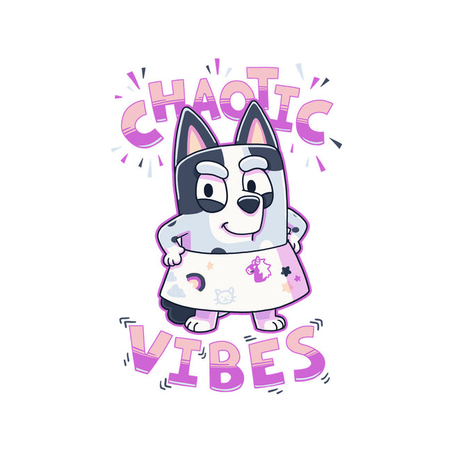 Chaotic Vibes-None-Fleece-Blanket-Geekydog