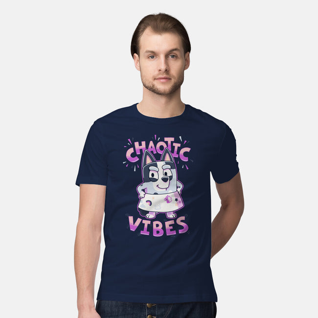 Chaotic Vibes-Mens-Premium-Tee-Geekydog