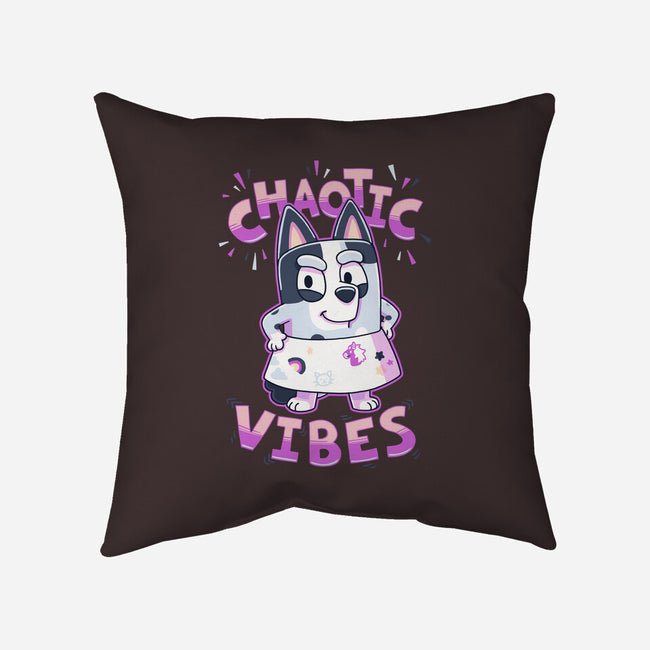 Chaotic Vibes-None-Removable Cover w Insert-Throw Pillow-Geekydog