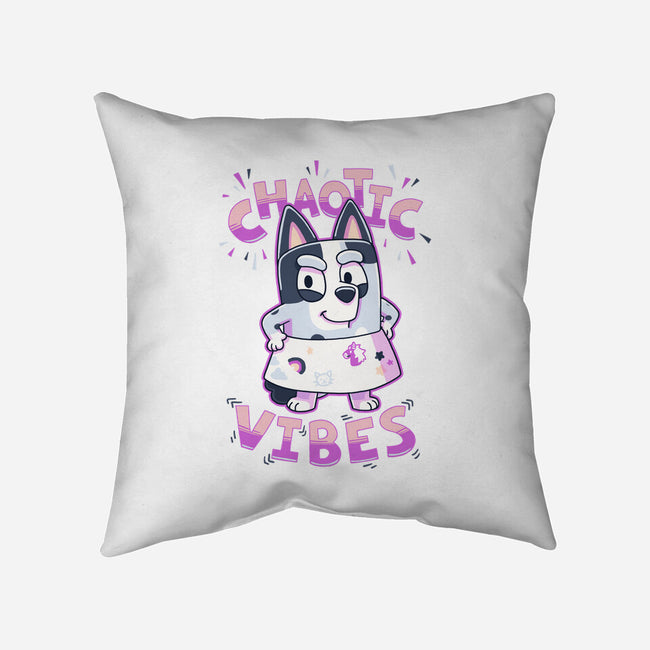 Chaotic Vibes-None-Removable Cover w Insert-Throw Pillow-Geekydog