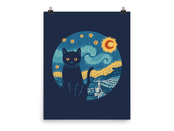 Purrfect Starry Cat