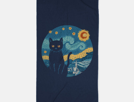 Purrfect Starry Cat