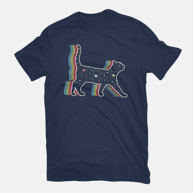 Galaxy Cat-Unisex-Basic-Tee-naomori